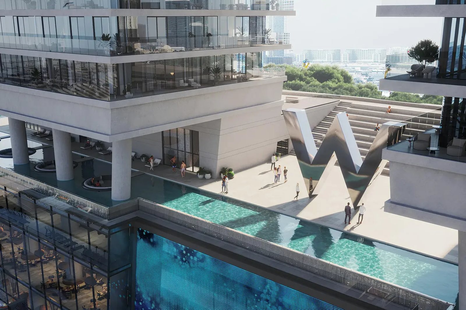 W Residences Tower 2 at Dubai Harbour